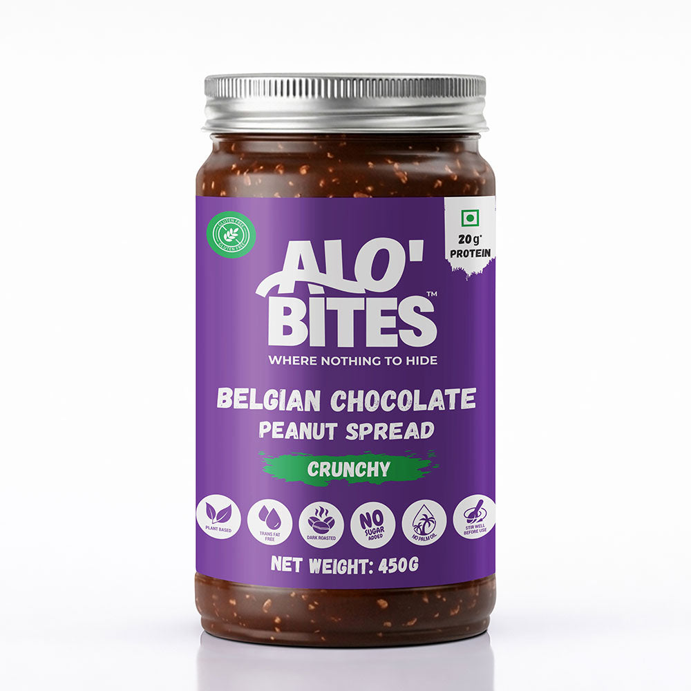 Belgian Chocolate Peanut Spread Cruncy